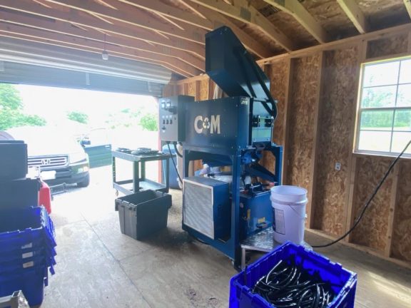 CM Mini Copper Wire Granulator (used) - Image 5