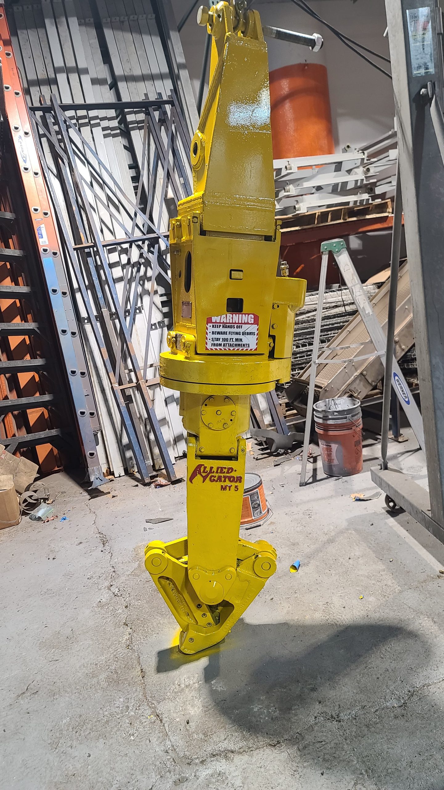 Used Portable Alligator Shear Attachment - Allied Gator Model MT 5 - Image 3