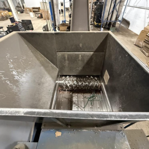 Cable Management used wire chopping line hopper open rotor and blade condition